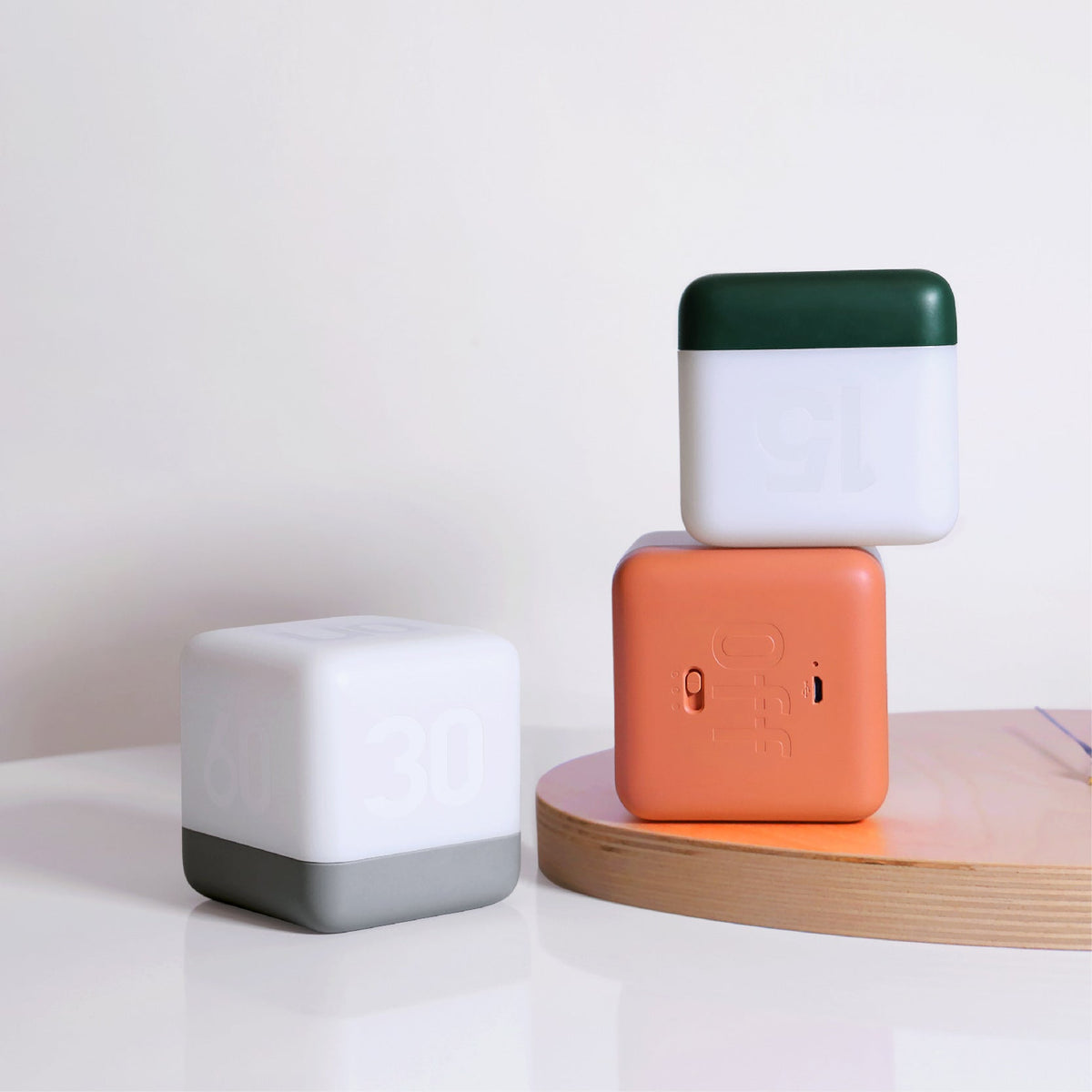 Portable LED Cube Lamp – Wireless Touch Light