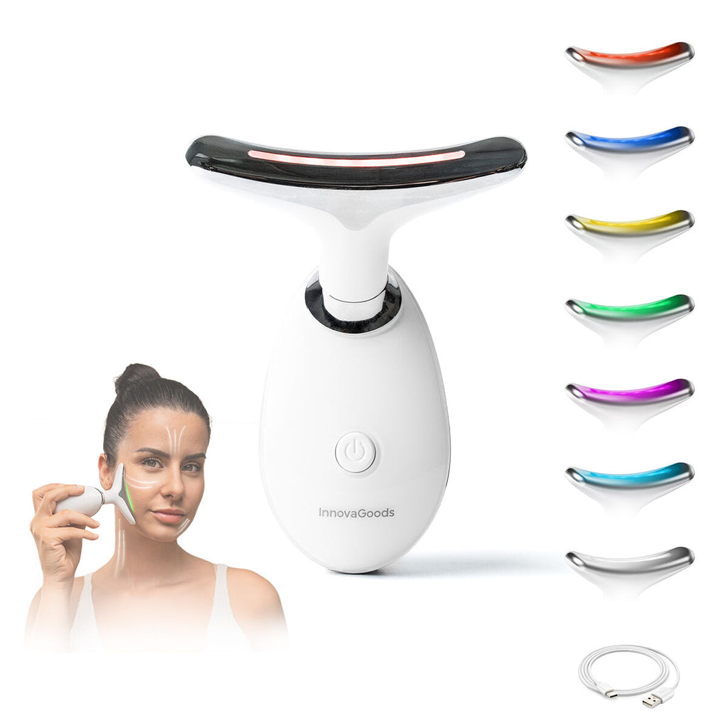 Pack Facial Massager, Kombucha Facial Serum Vibeboost 30 ml and Kombucha Facial Cream Vibecare 50 ml InnovaGoods