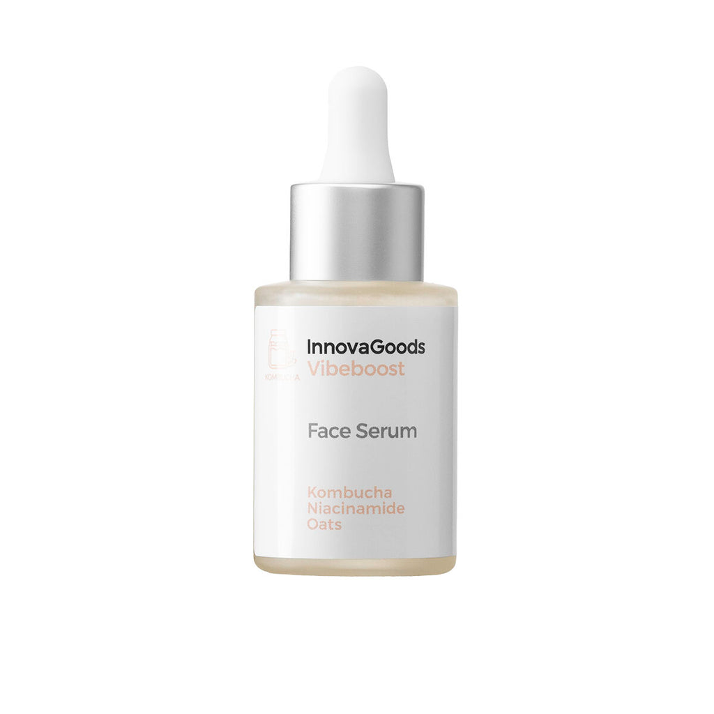 Pack Facial Massager, Kombucha Facial Serum Vibeboost 30 ml and Kombucha Facial Cream Vibecare 50 ml InnovaGoods