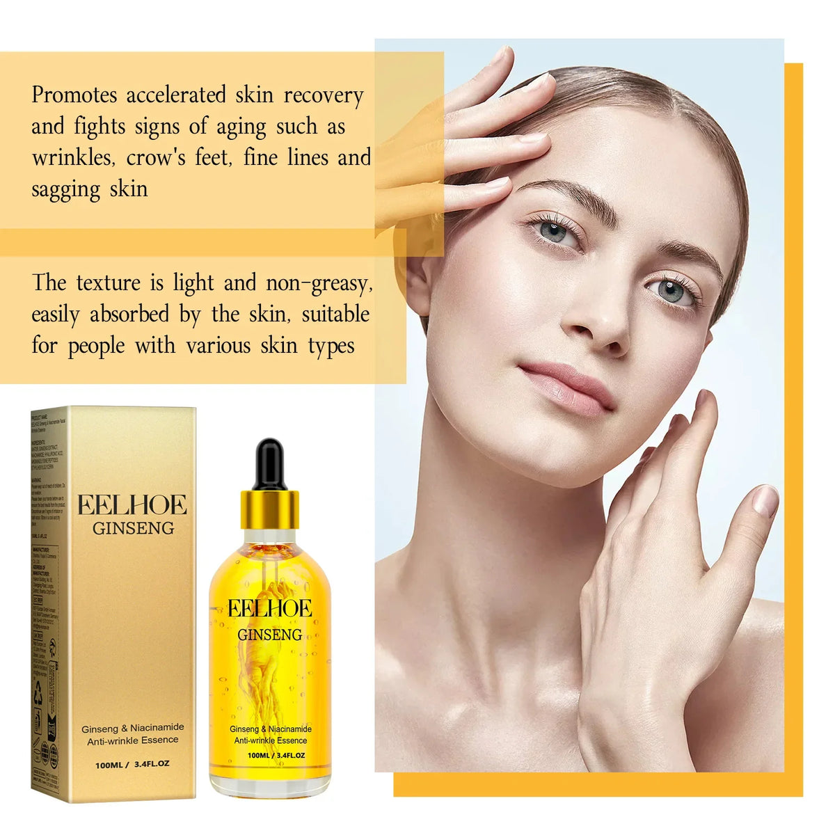 EELHOE Ginseng Glow Facial Serum