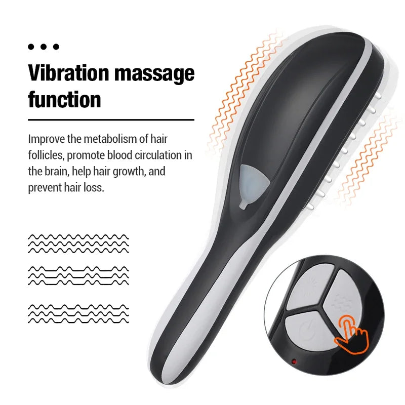 Electric Spray Massage Comb – LED Light Therapy & Nano Atomization-4