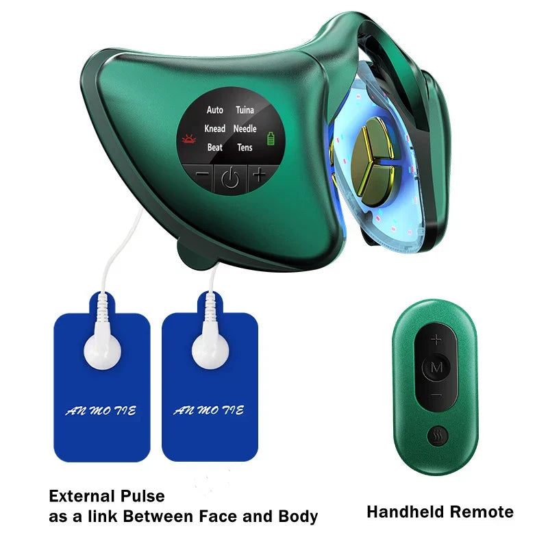 Facial roller Face-Lifting Device Green