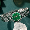 Women's Luxury Watch Jewelry Set with Heart Accents