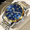 Color: Multicolor - BINBONG Men Watches 2023 Top Brand Luxury Waterproof Date Clock Male Steel Stra-0