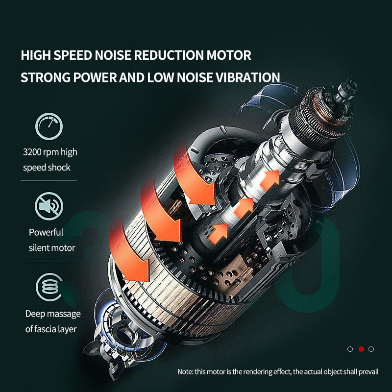 Mini Charging Fascia Gun Vibration roller