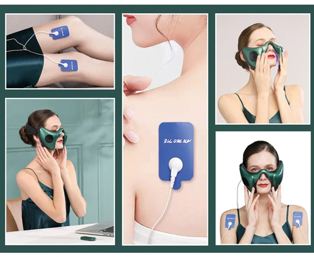 Facial roller Face-Lifting Device Green