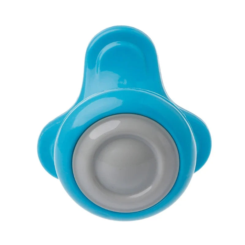 Mini USB Electric Vibrating Massager Triangle Handheld Massager Blue-1