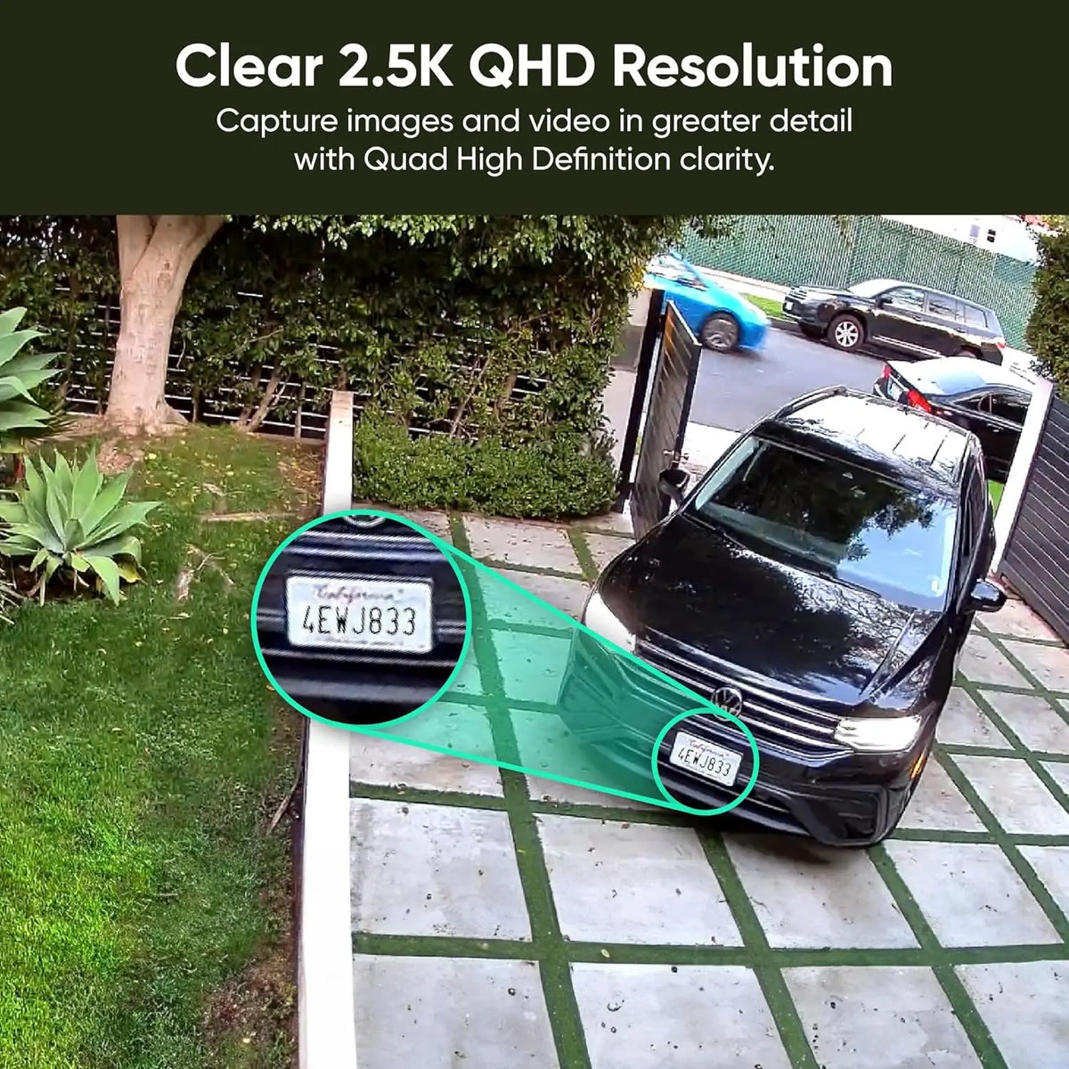 2K HD Wi-Fi Smart Home Camera – Έλεγχος ασφαλείας 360°