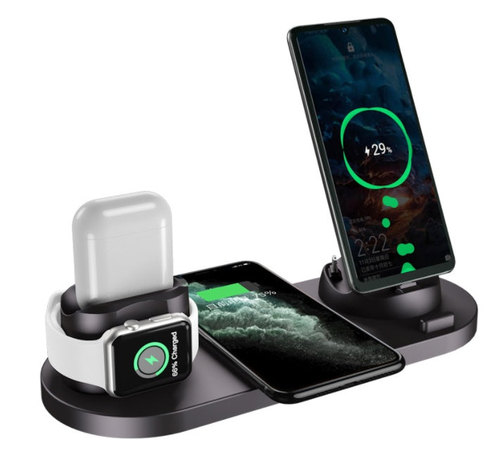 3-in-1 Wireless Charging Station – iPhone, Apple Watch & AirPods