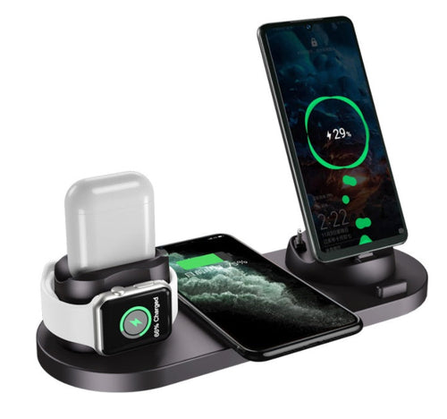 3-in-1 Wireless Charging Station – iPhone, Apple Watch & AirPods
