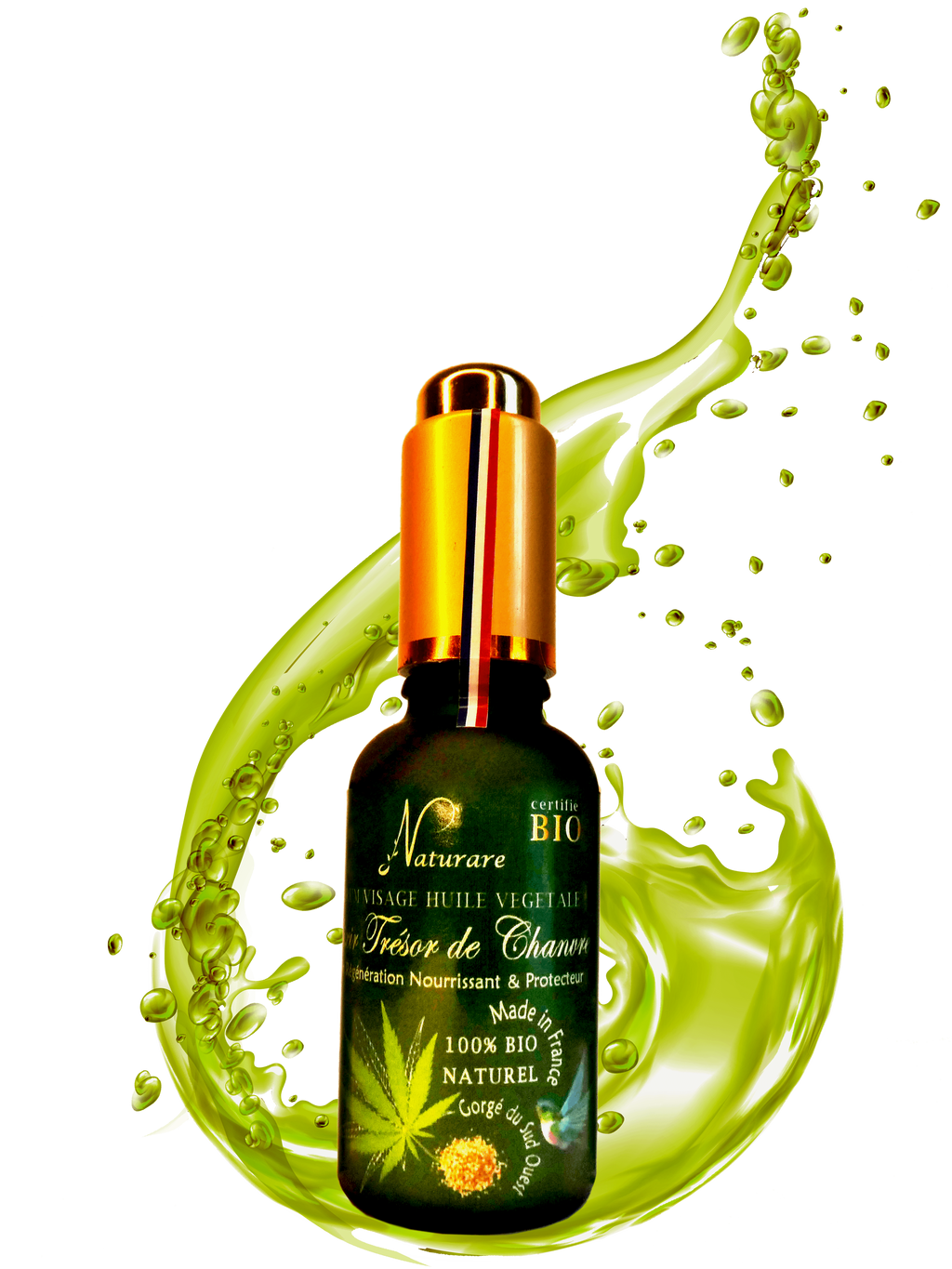 ELIXIR TRESOR DE CHANVRE BIO - Sérum Huile Végétale, Compléments Alimentaires-0