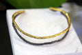 Real Pine Branch Bracelet, Handmade Minimalist Jewelry, Organic Boho Cuff, Gift for Luck & Health, Eco Sustainable Brass