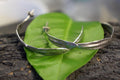 Real Olive Leaf Gold Earrings, Handmade Nature Jewelry, Organic Boho Hoops, Gift for Success & Health, Eco Sustainable Brass