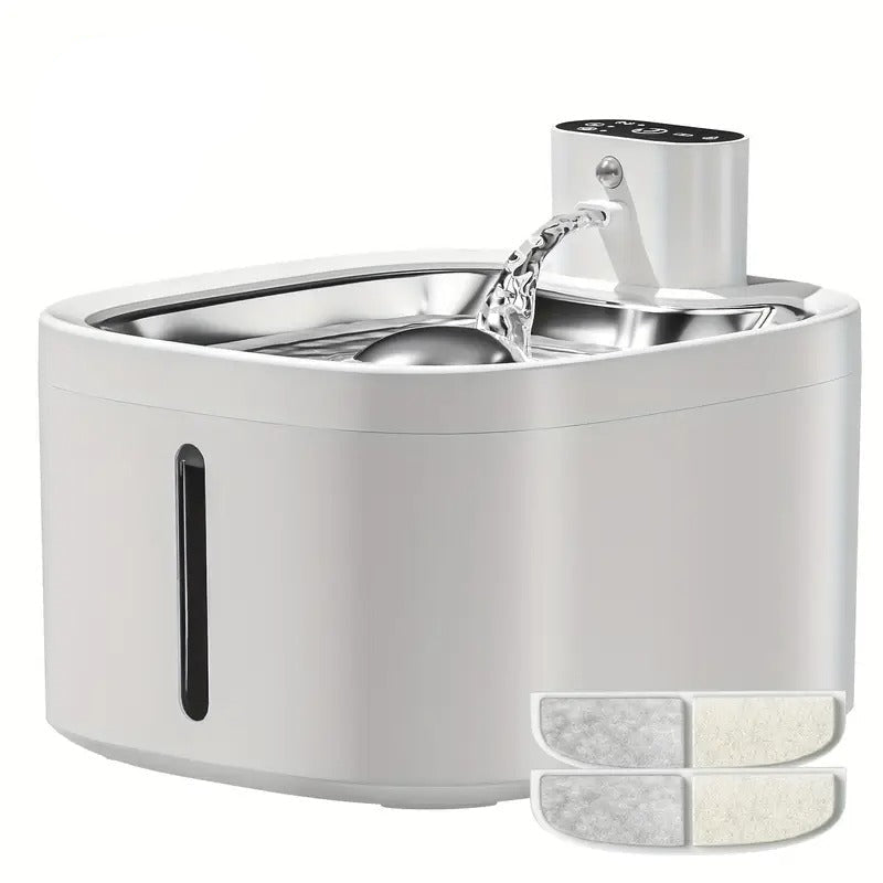 Charging Cat Wireless Water Fountain-0
